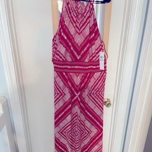 London Style sleeveless maxi dress, never worn with tags